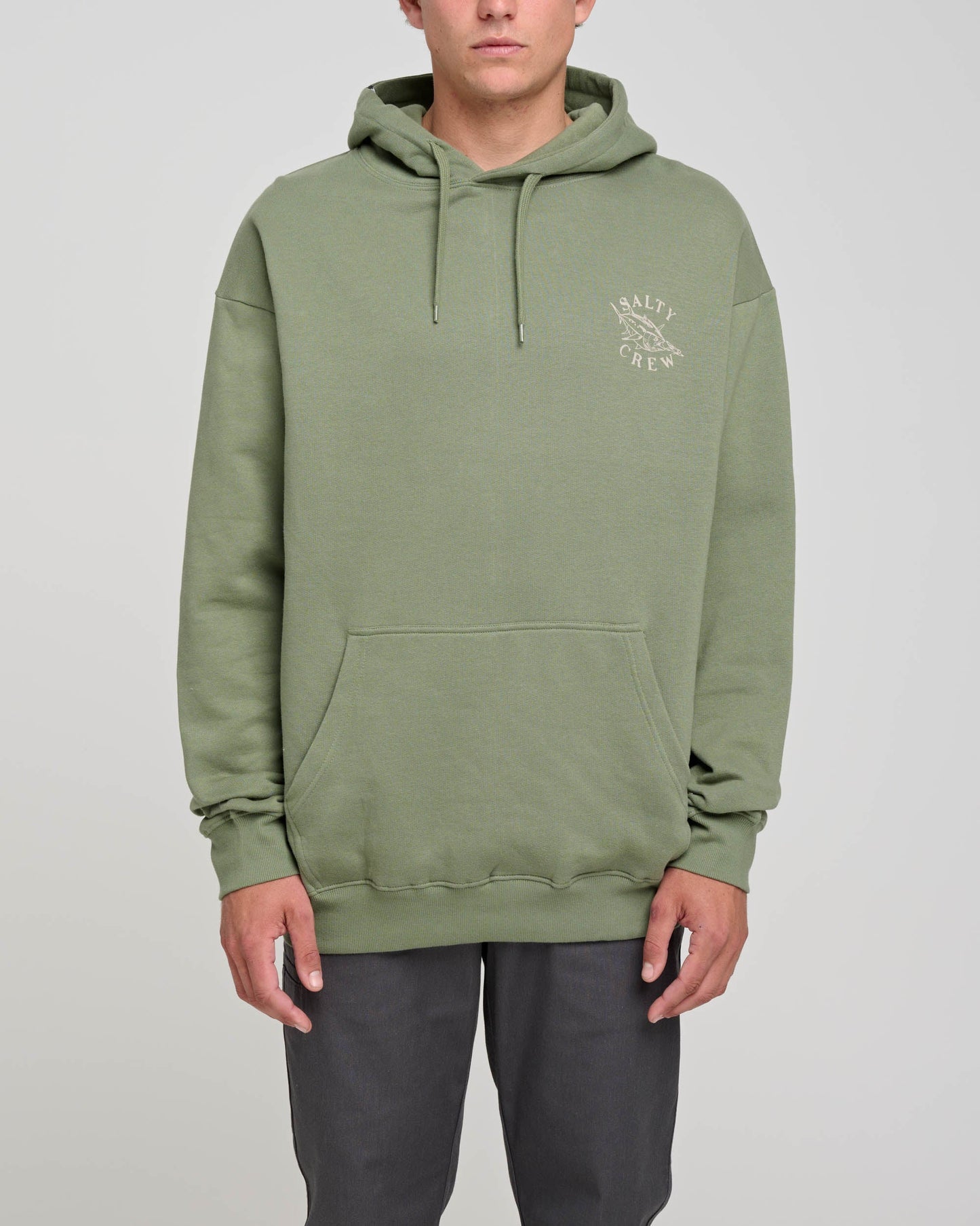 Salty Crew Chaser MW Fleece Hoodie - Olive