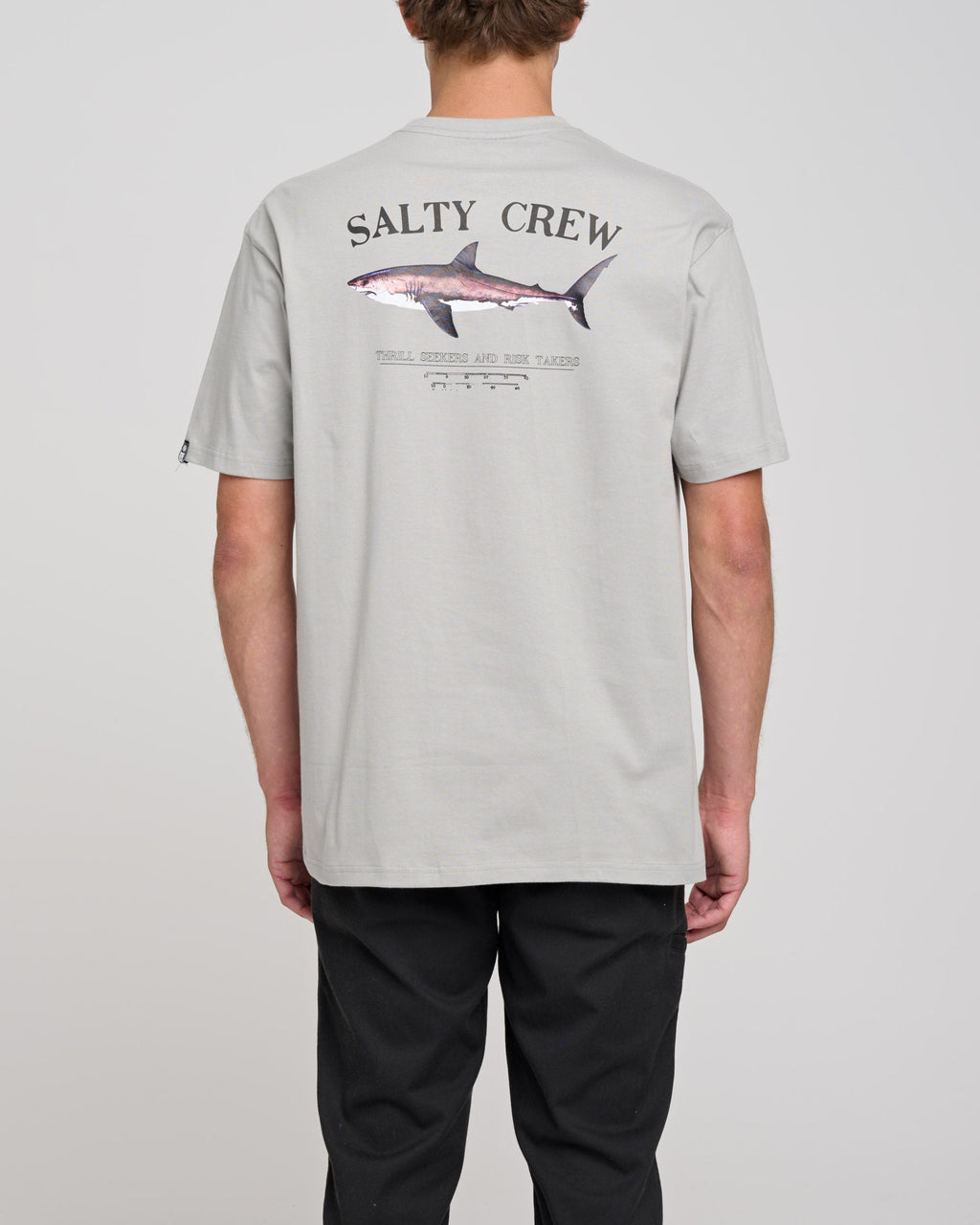 Salty Crew Bruce Premium Tee - Stone Grey