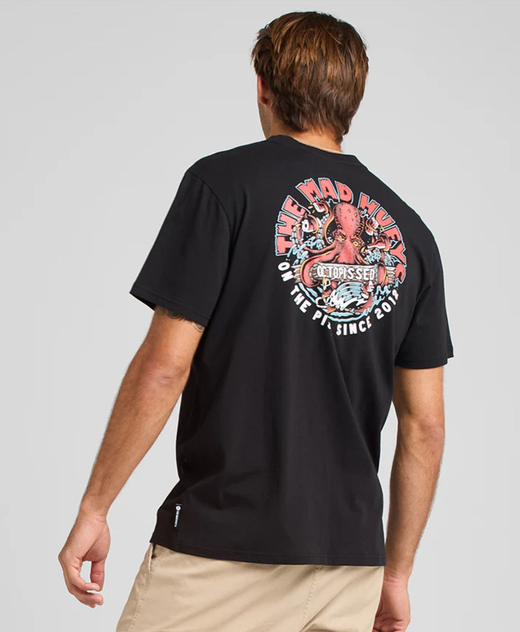 Mad Huey’s Octopissed Tee - Black
