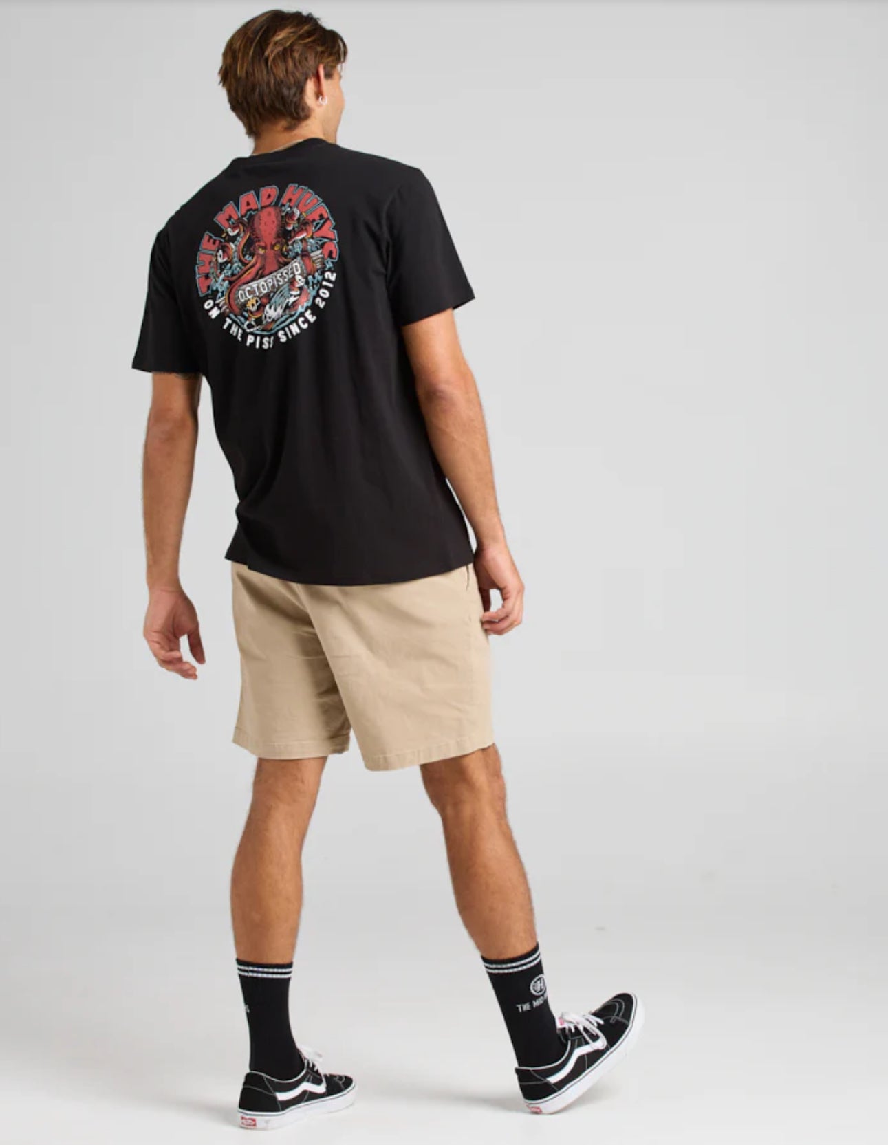 Mad Huey’s Octopissed Tee - Black
