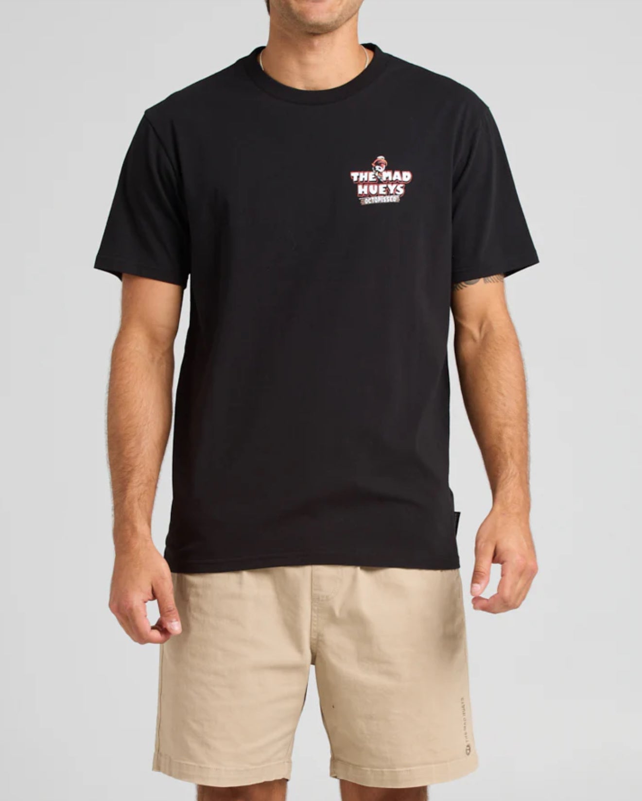 Mad Huey’s Octopissed Tee - Black