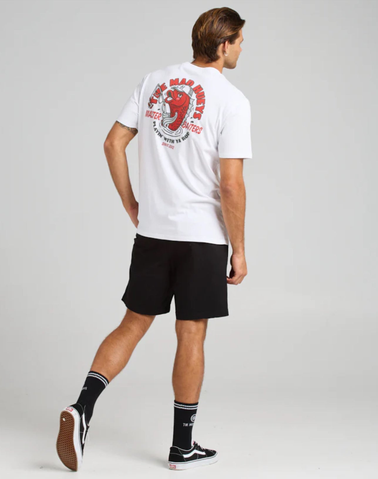 Mad Huey’s Master Baiters Tee - White