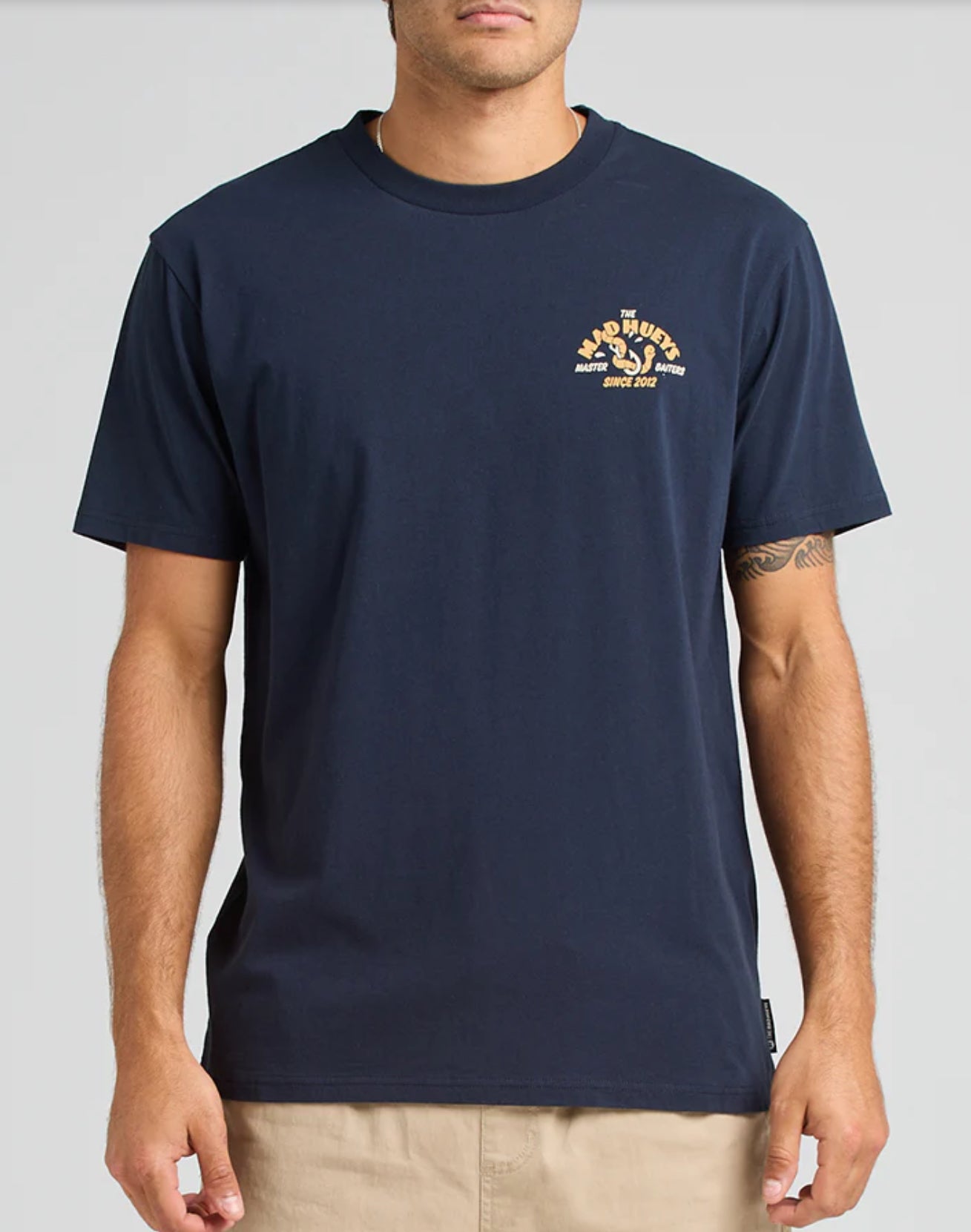 Mad Huey’s Master Baiters Tee - Navy