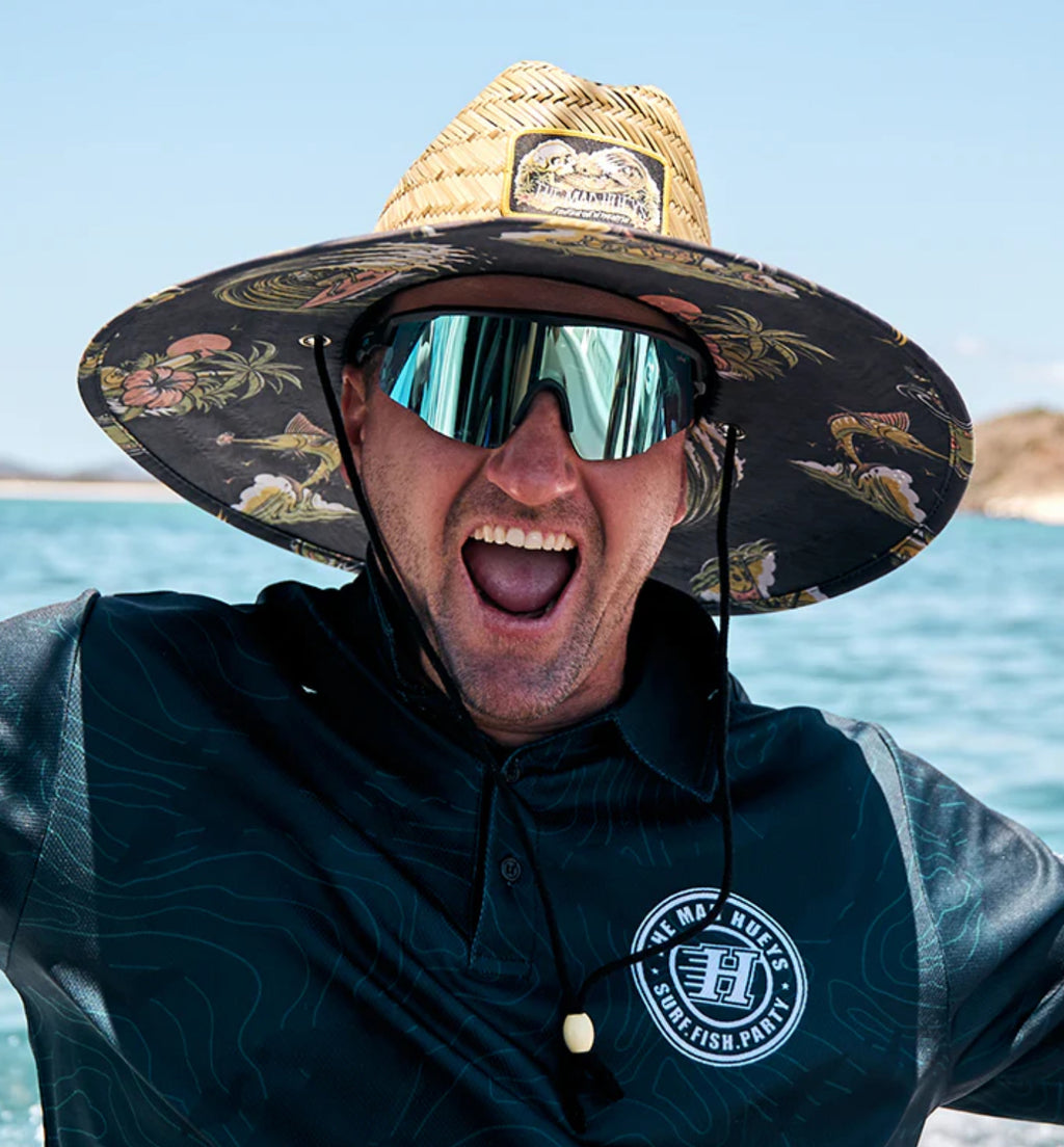 Mad Huey’s Frothin Out Straw Hat - Natural