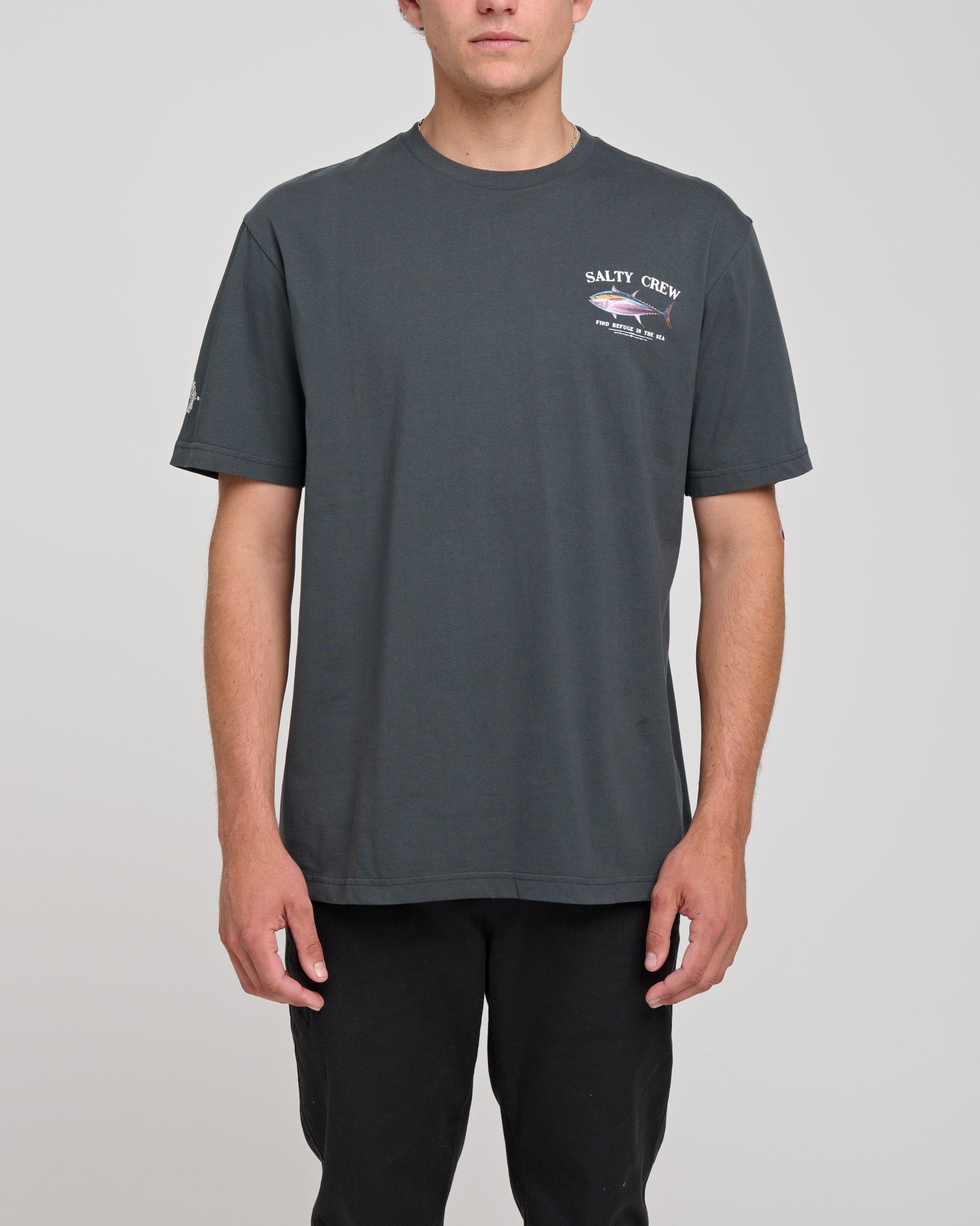 Salty Crew Big Blue Premium Tee - Coal