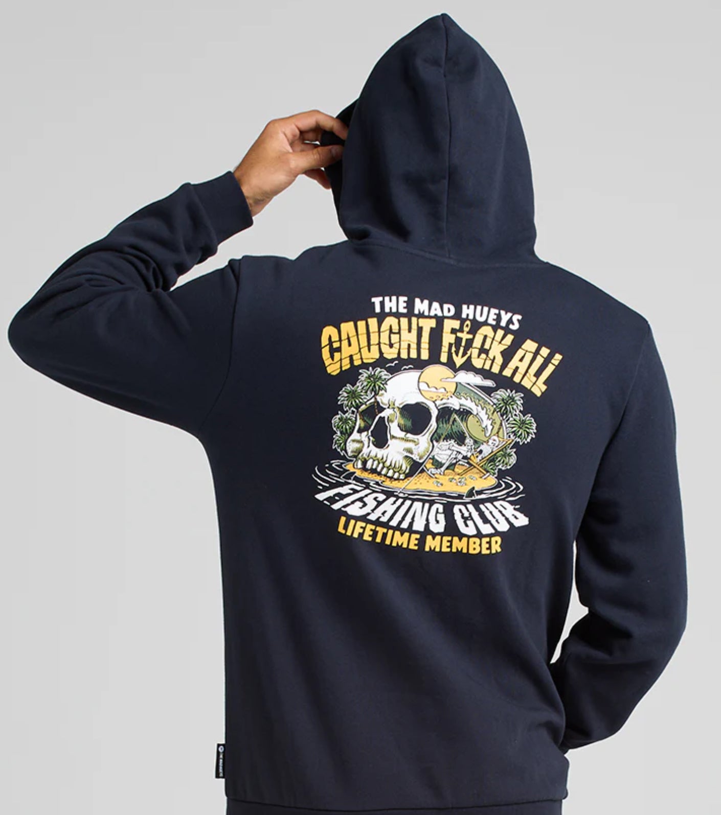 Mad Huey’s Caught Fk All Pullover - Navy