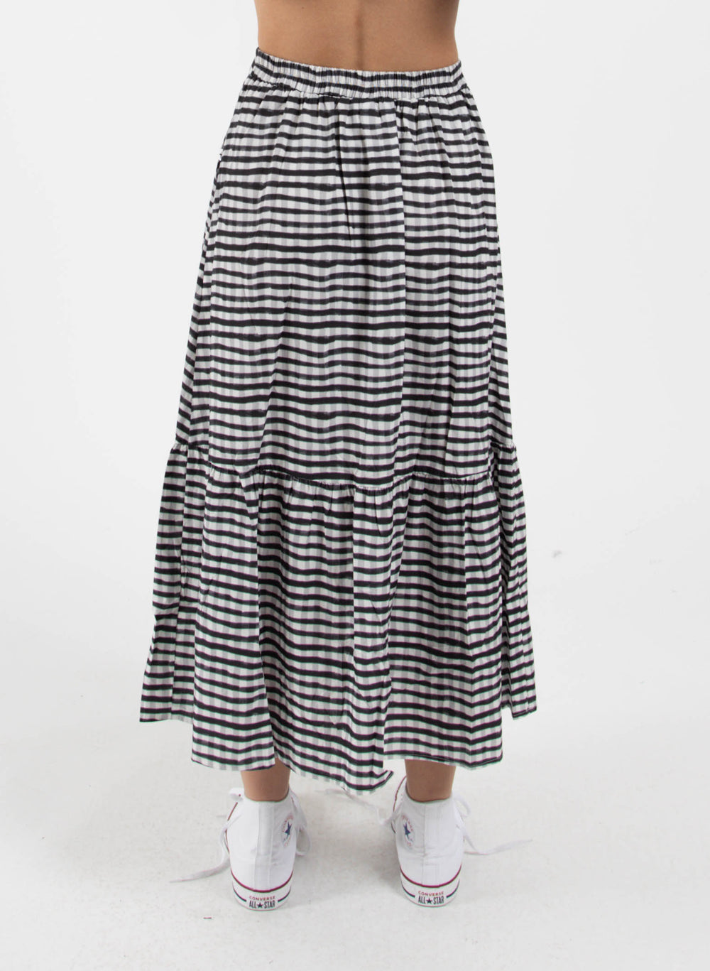 Federation Level Skirt - Black & White