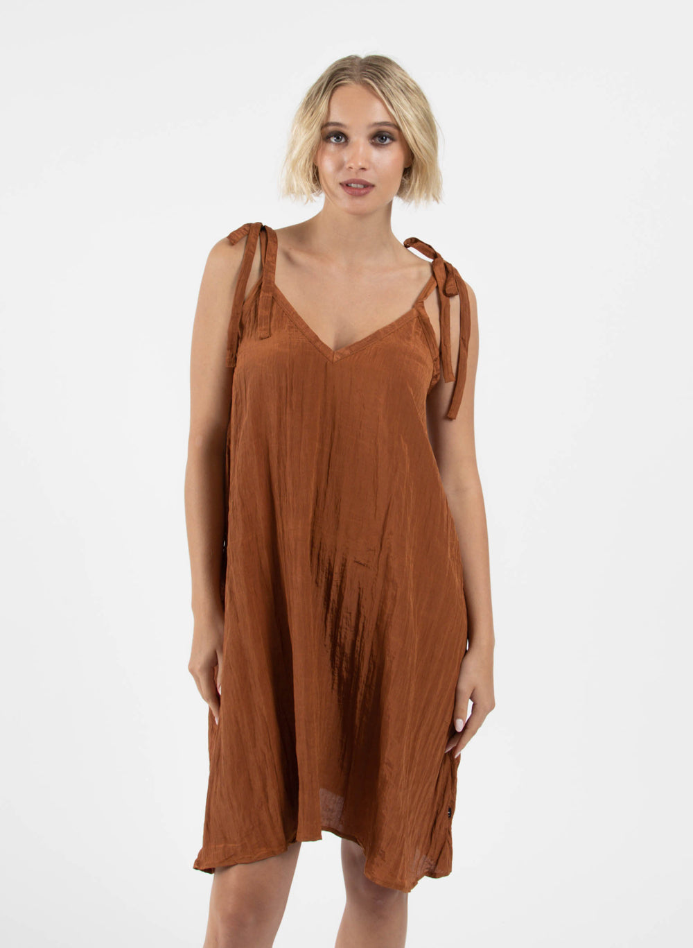 Federation Float Dress - Copper