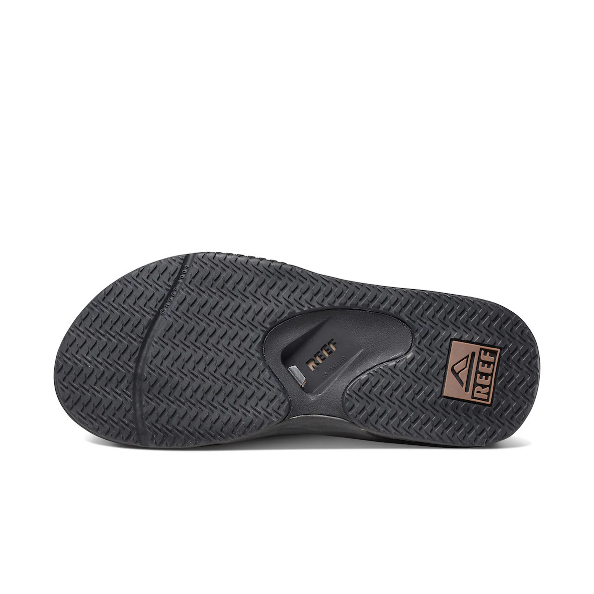 Reef Fanning Flip Flops - Black/Brown