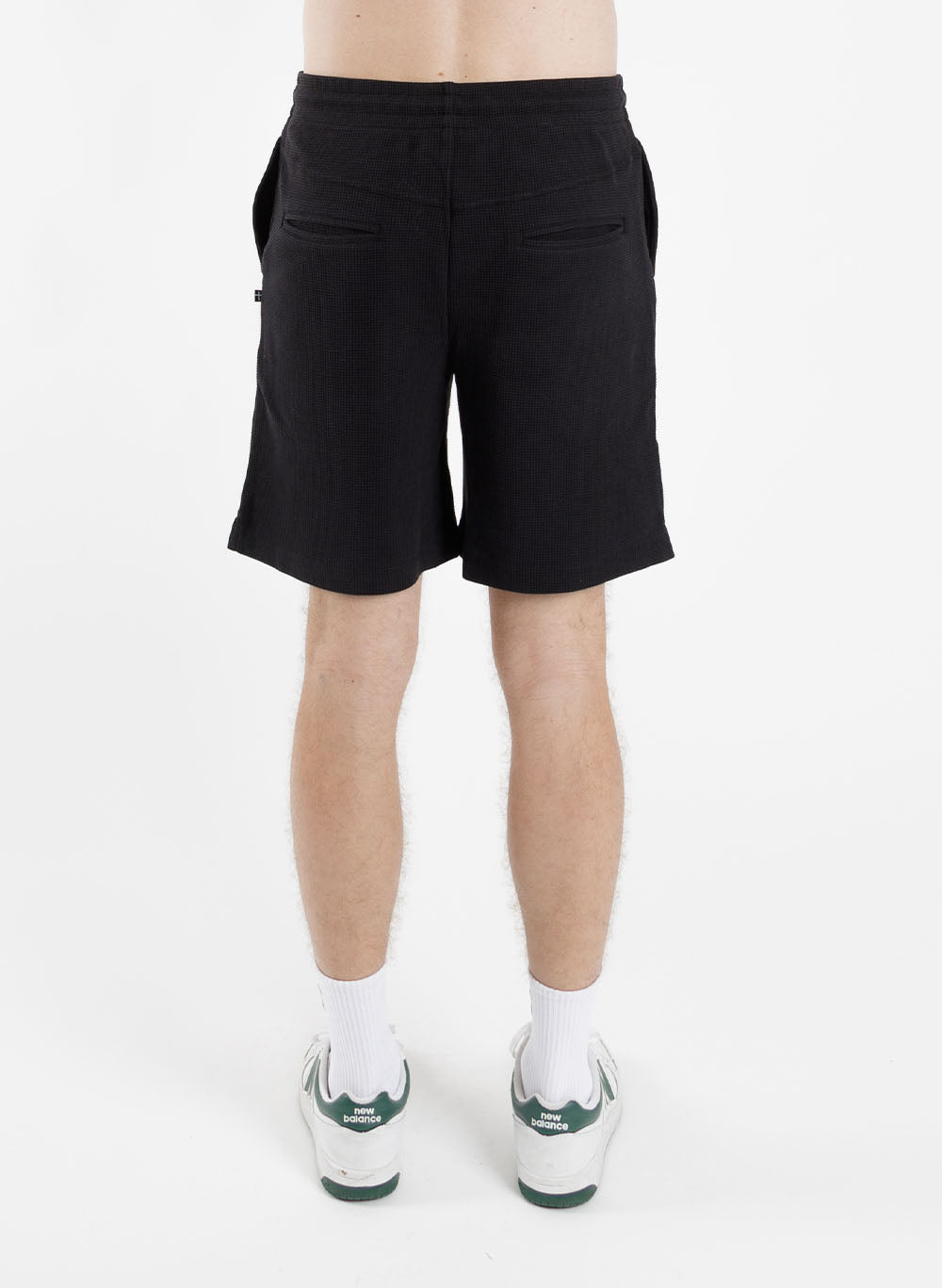 Federation Waffle Track Short - Black