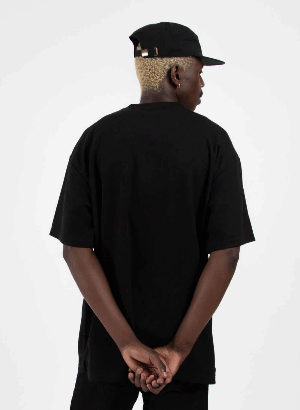 Federation Waffle Goode Tee - Black