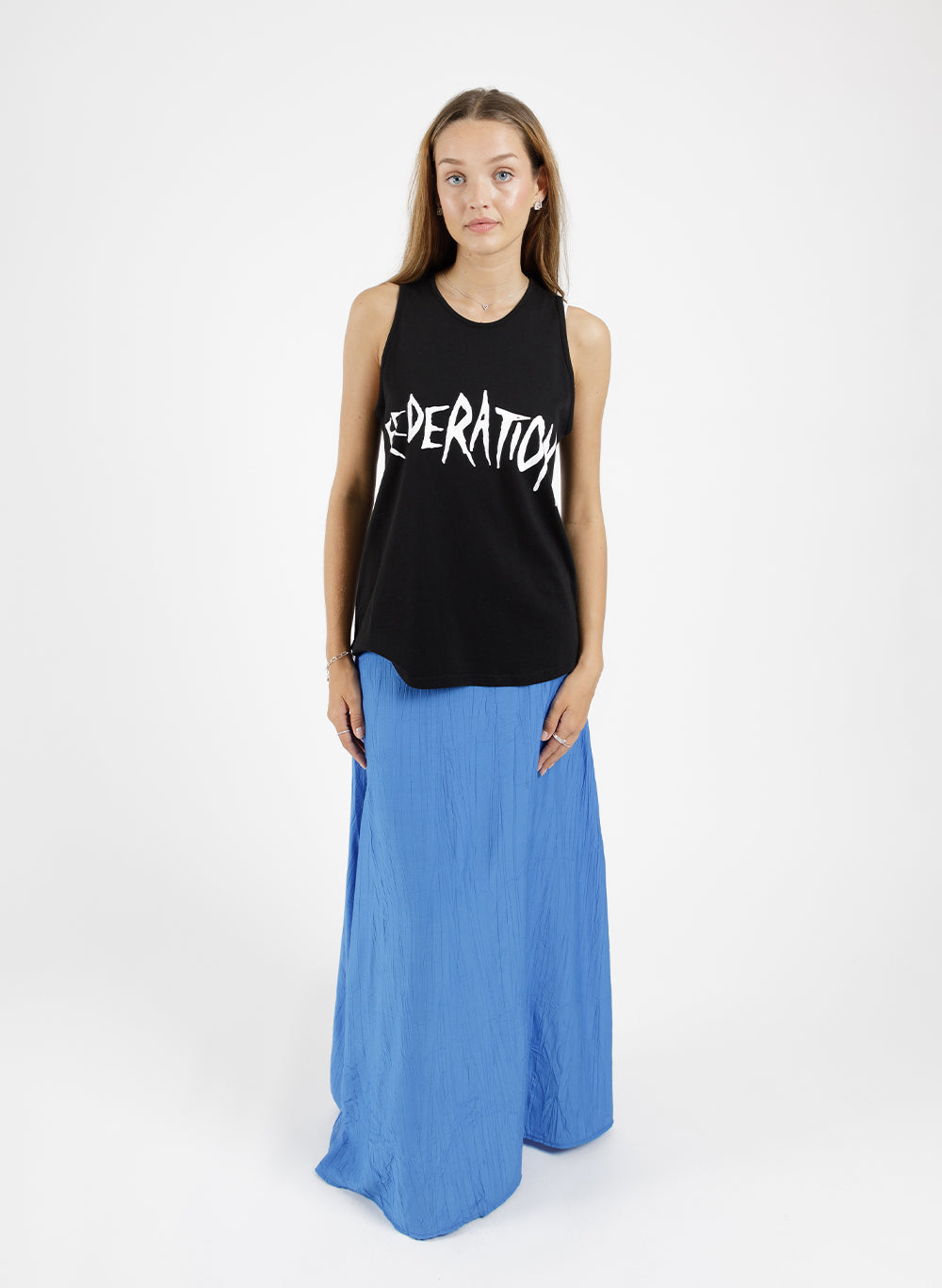 Federation Saturday Skirt - Cobalt