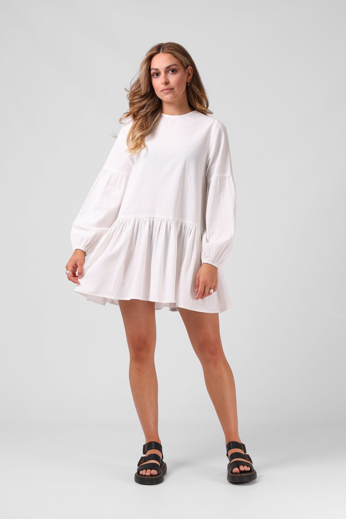 RPM Lola Mini Dress - Off White