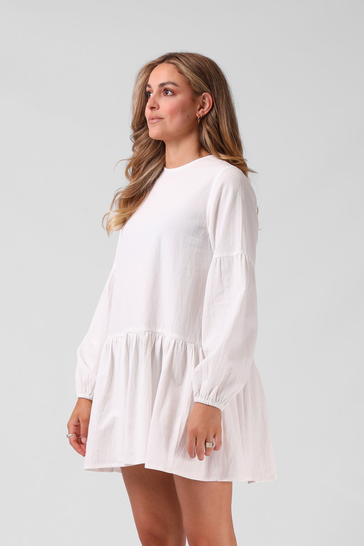 RPM Lola Mini Dress - Off White