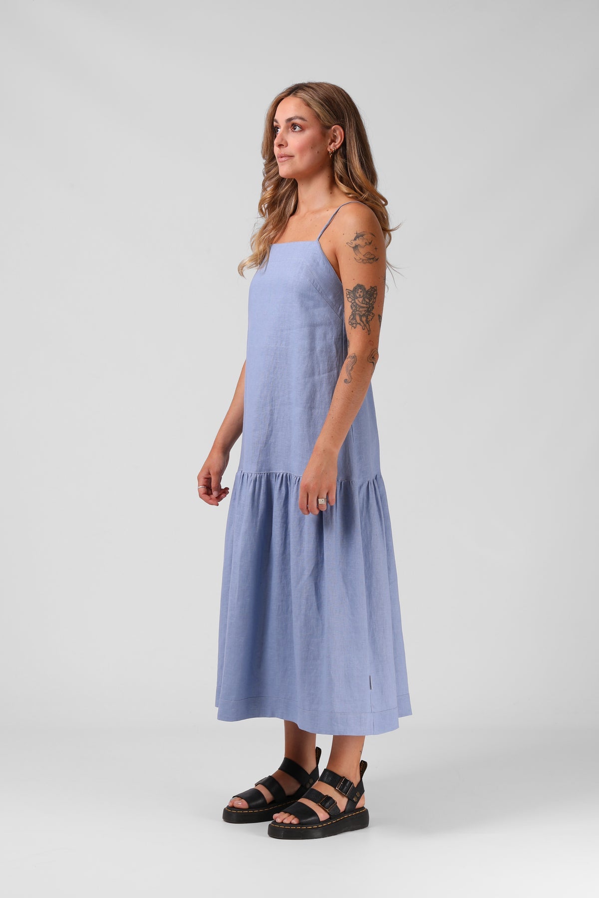 RPM Antionette Dress - Blue