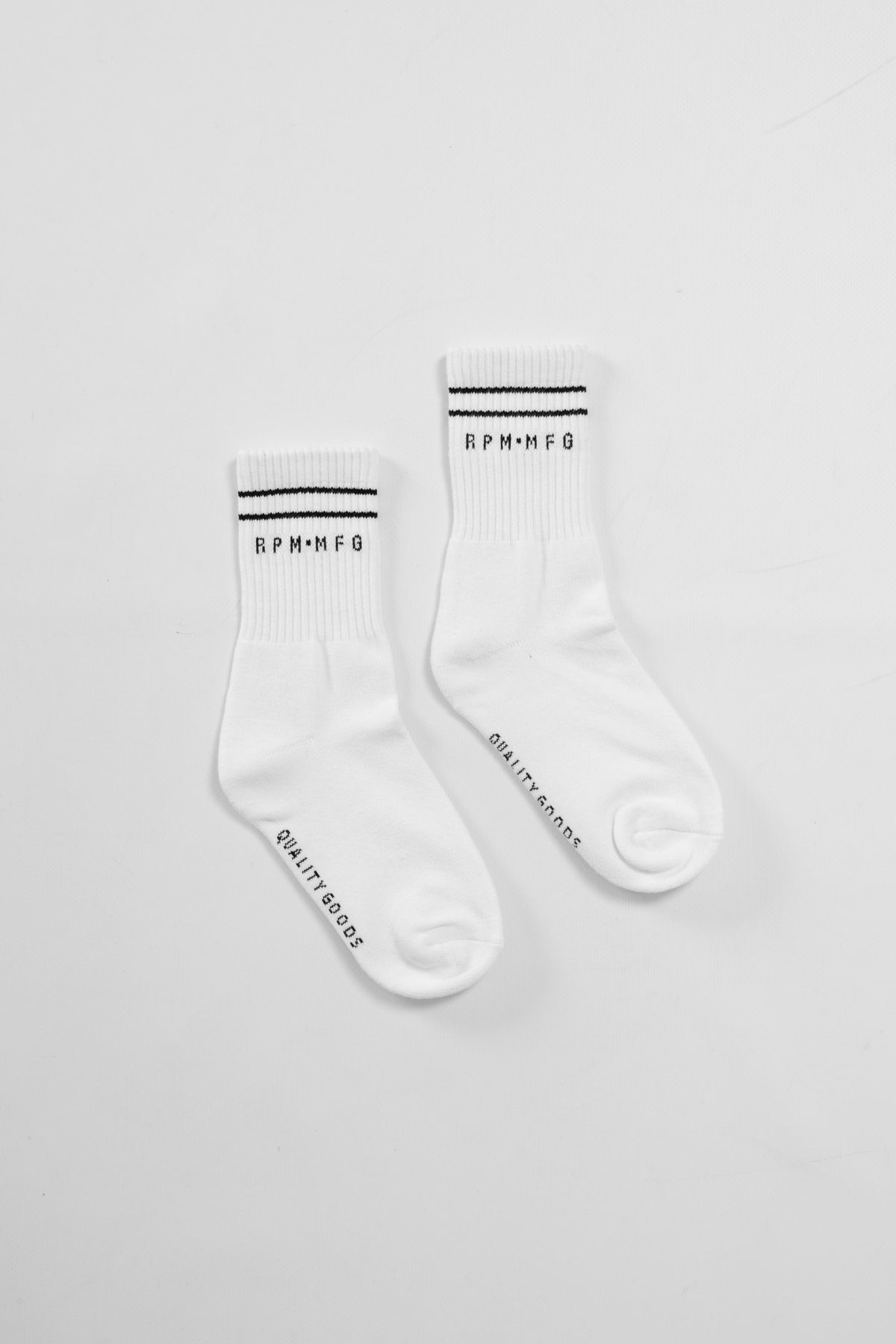 RPM Woman’s Socks 3 Pack - White