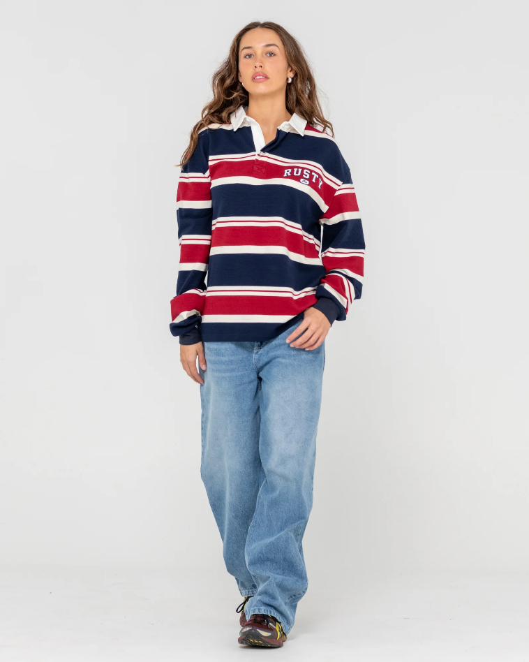Rusty Jersey For Sure Rugby Jersey - Navy