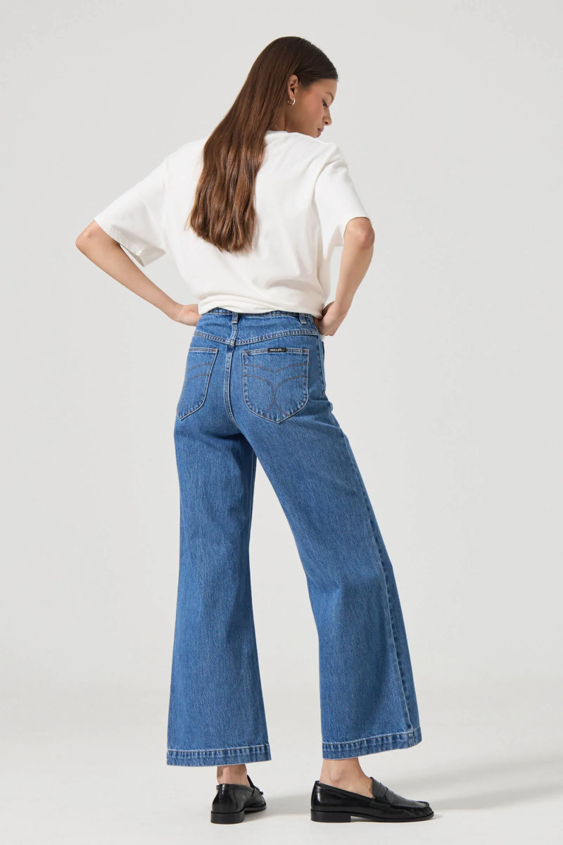 Rolla’s Sailor Long Jeans - Ashley Blue