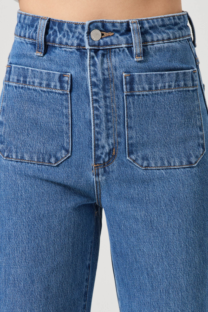 Rolla’s Sailor Long Jeans - Ashley Blue