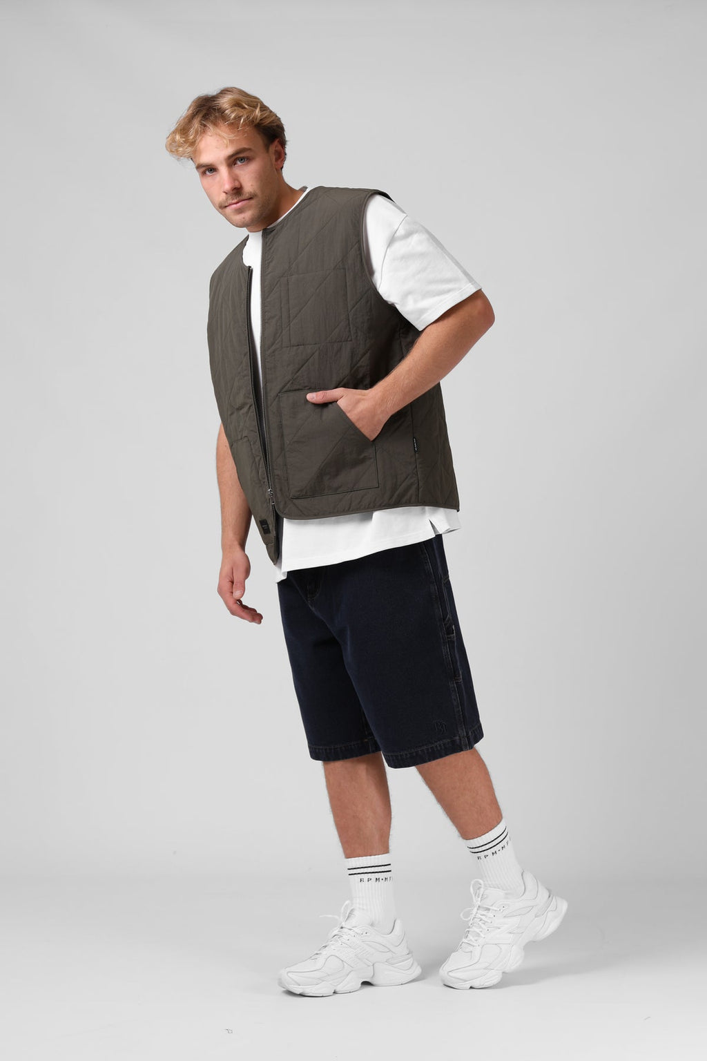 RPM Quilted Vest - Forrest