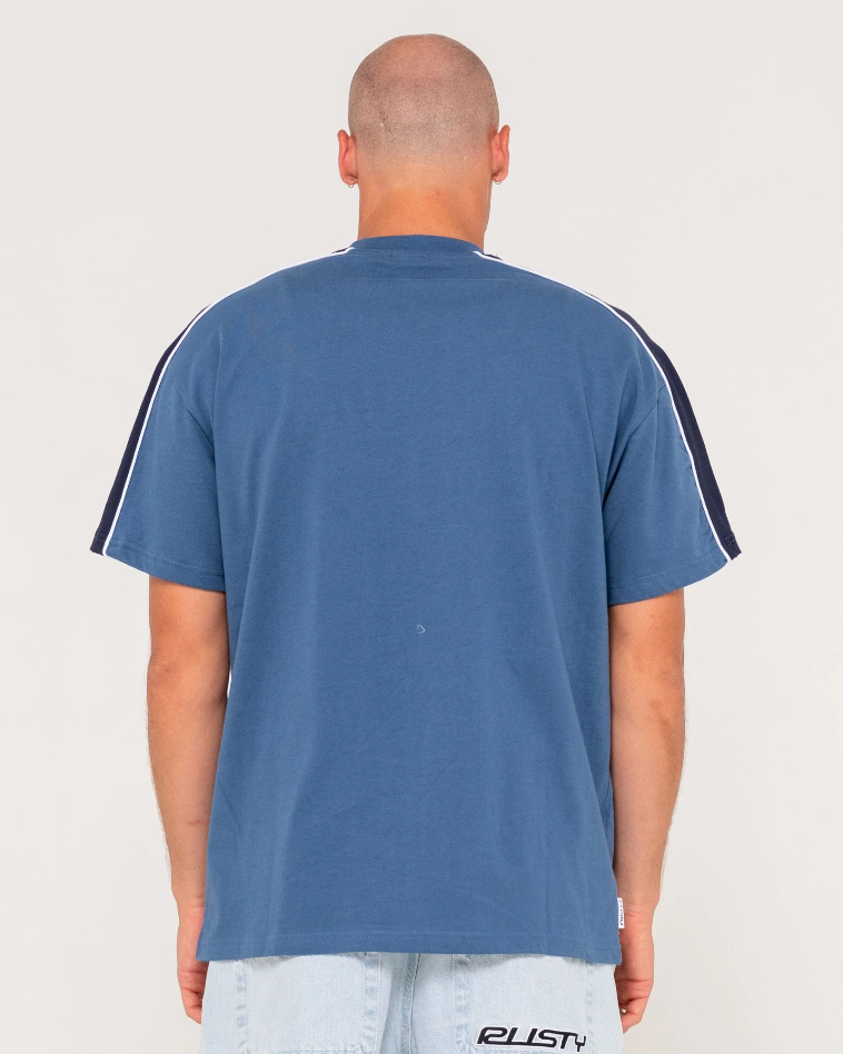 Rusty Alonso Short Sleeve Tee - China Blue