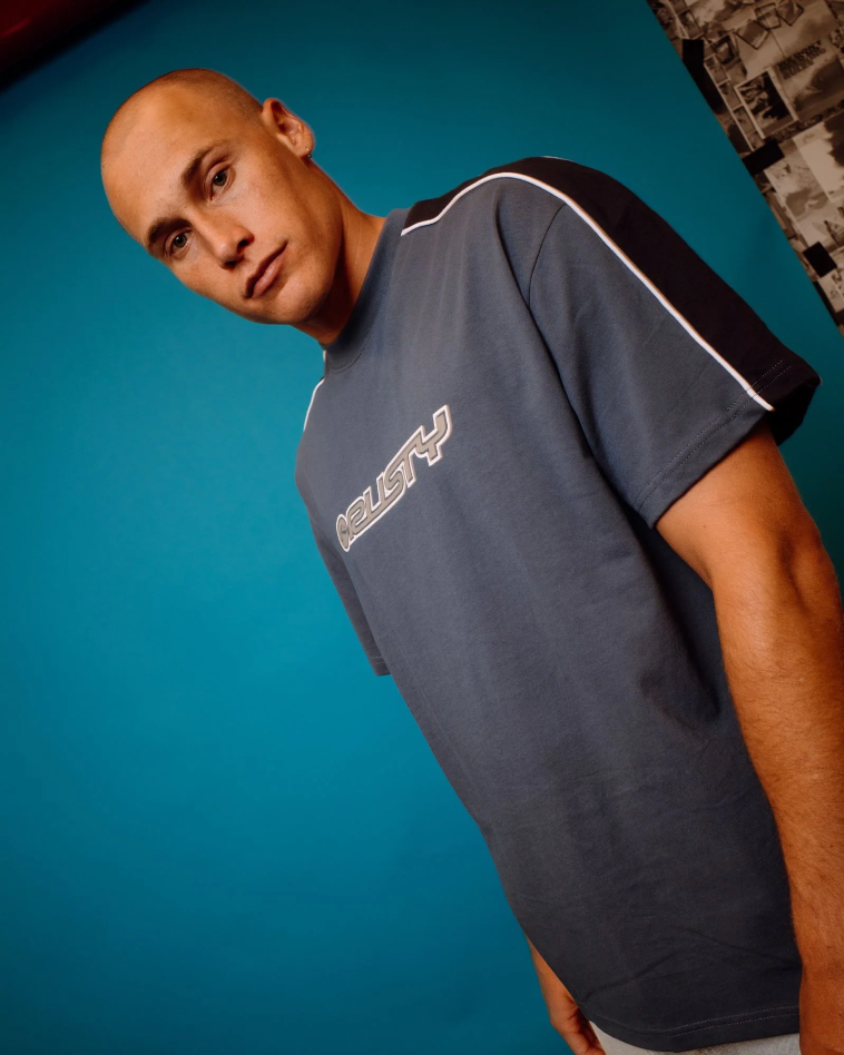 Rusty Alonso Short Sleeve Tee - China Blue