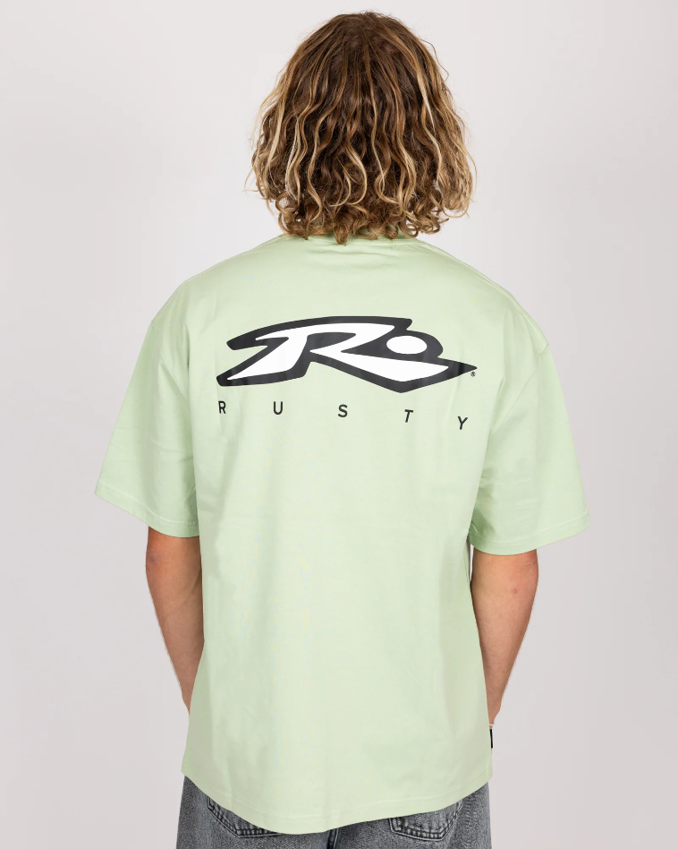 Rusty Registered Short Sleeve Tee - Smoke Green