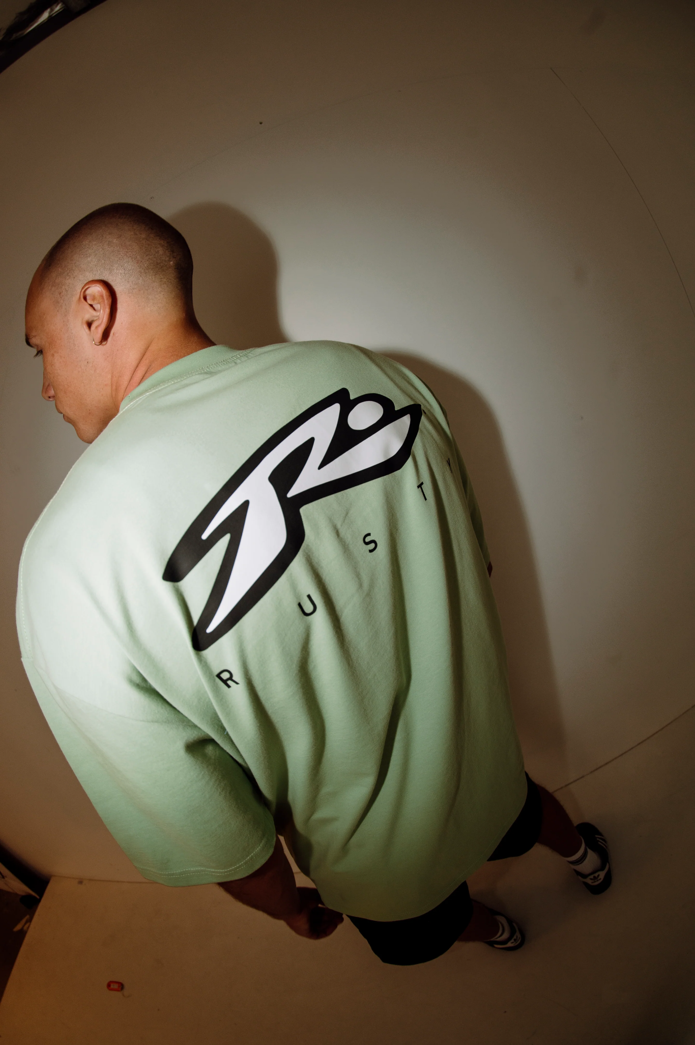 Rusty Registered Short Sleeve Tee - Smoke Green