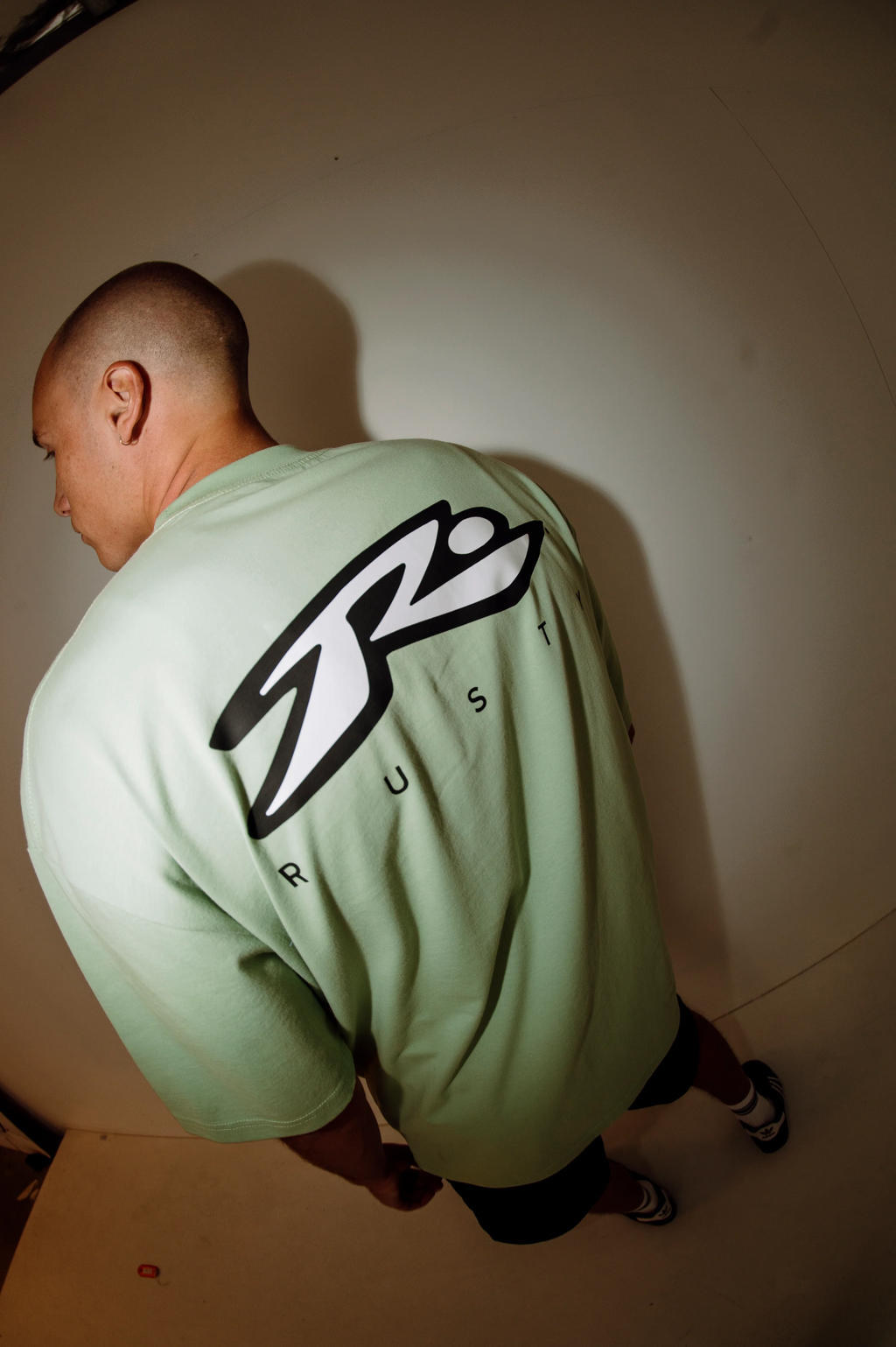 Rusty Registered Short Sleeve Tee - Smoke Green