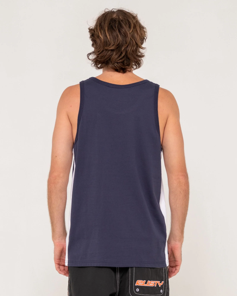 Rusty Hyper Tank - Navy Blue