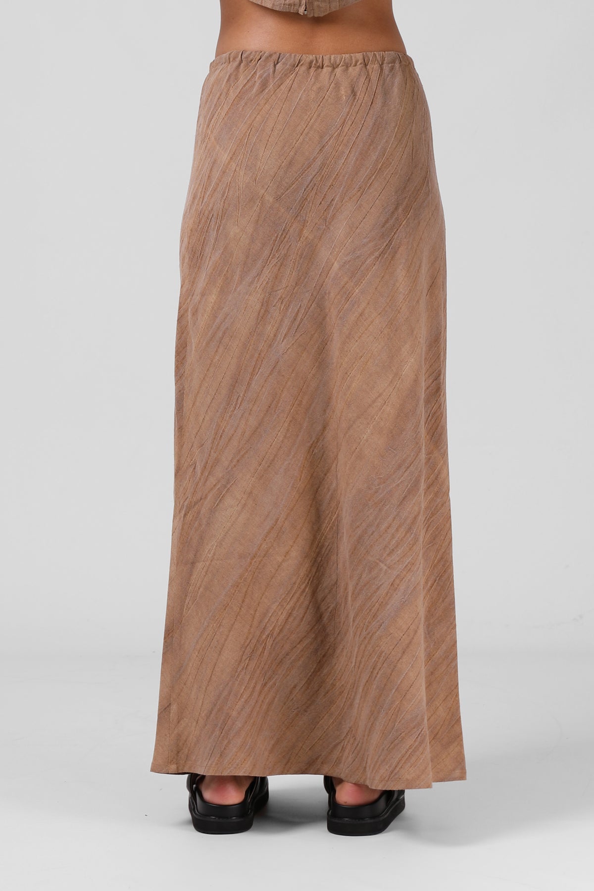 RPM Isabella Midi Skirt - Cinnamon