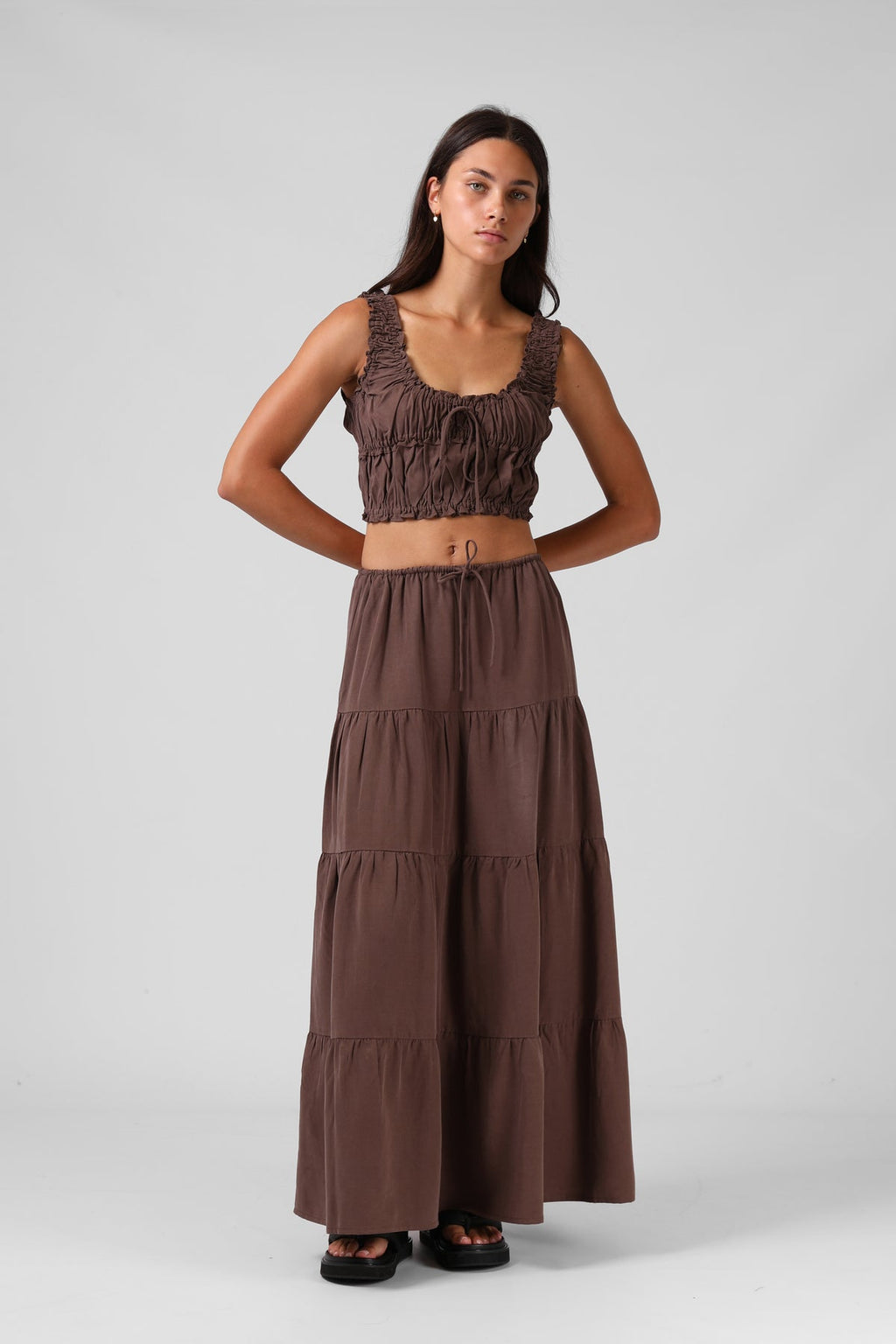 RPM Ruby Maxi Skirt