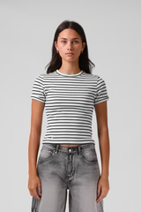 RPM - Stripe Ribbed Tee