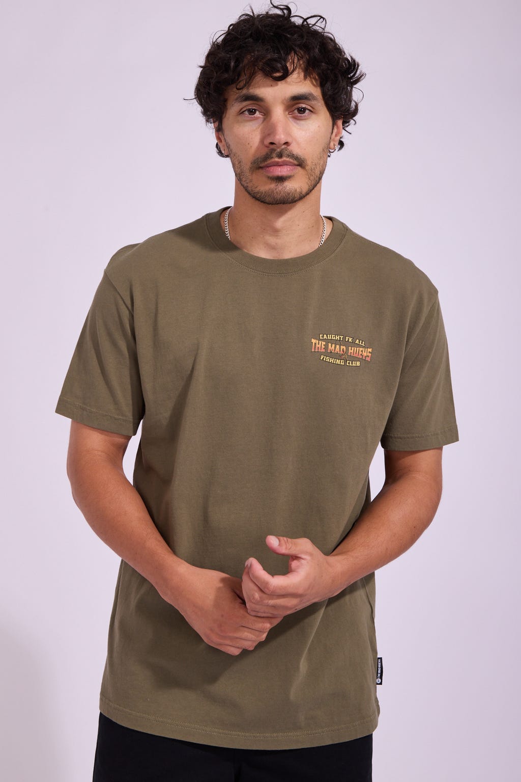 THE MAD HUEYS - CAUGHT FK ALL SS TEE