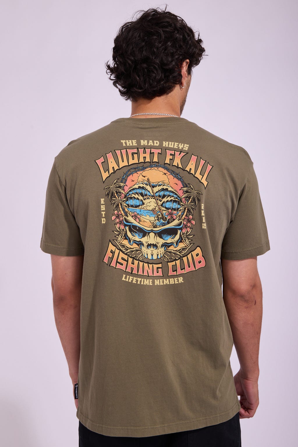 THE MAD HUEYS - CAUGHT FK ALL SS TEE