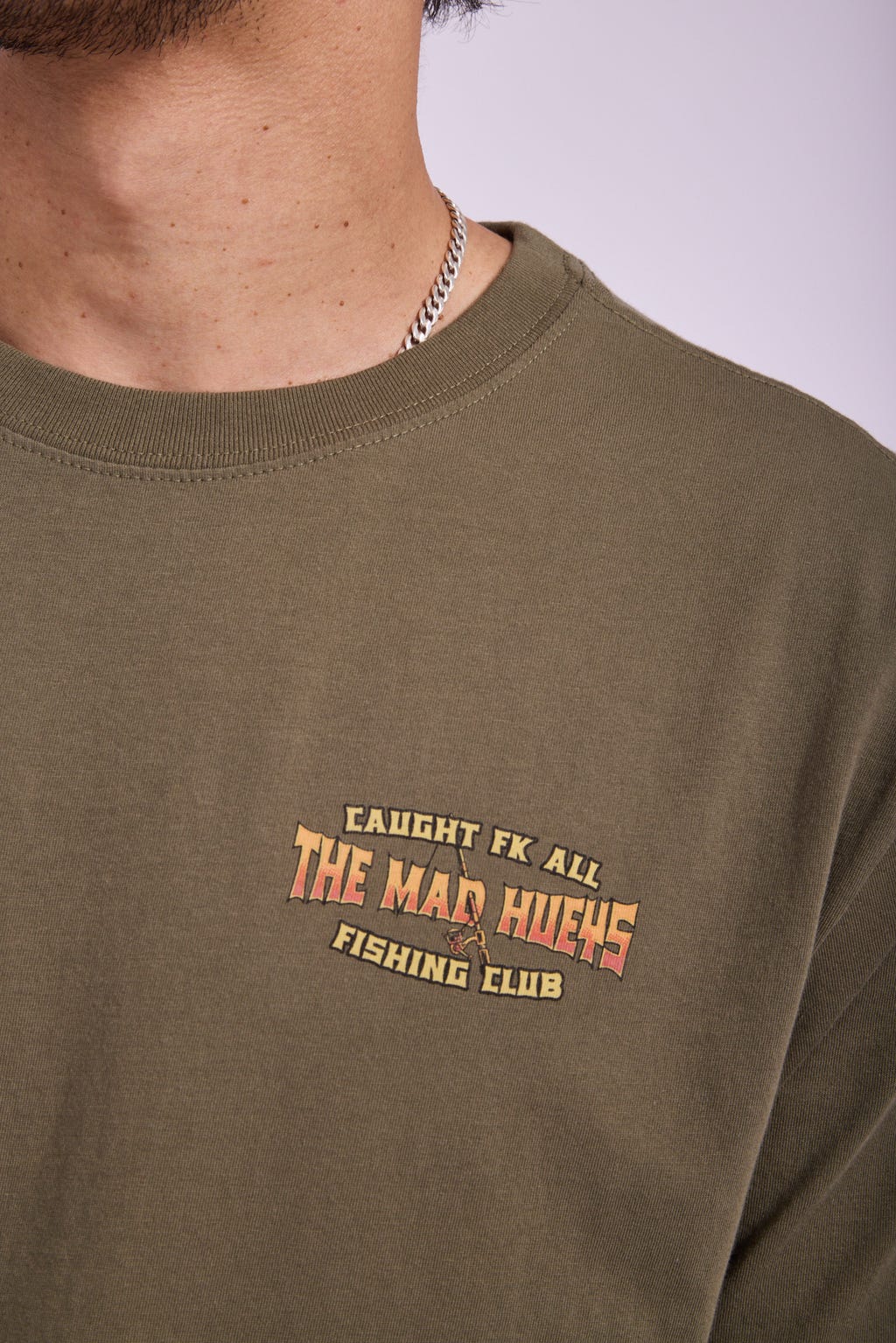 THE MAD HUEYS - CAUGHT FK ALL SS TEE