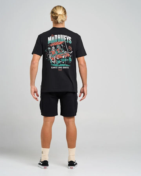THE MAD HUEYS - CARTS AND DARTS SS TEE