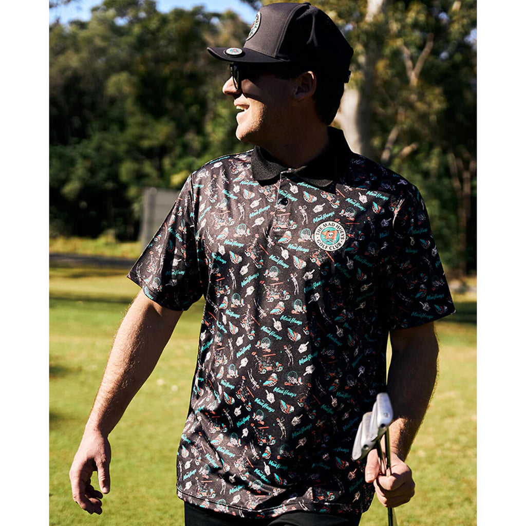 THE MAD HUEYS - GOLF SS POLO