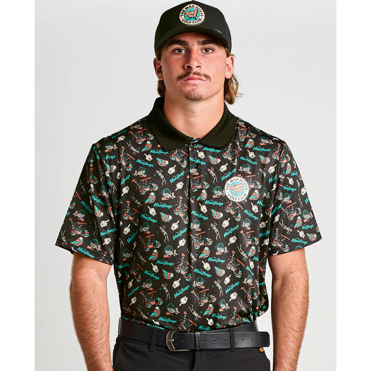 THE MAD HUEYS - GOLF SS POLO