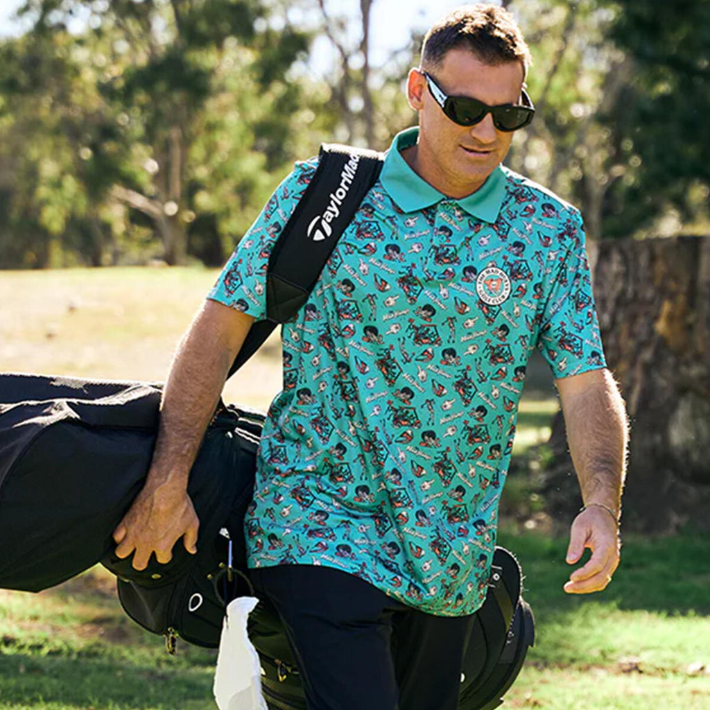 THE MAD HUEYS - GOLF SS POLO