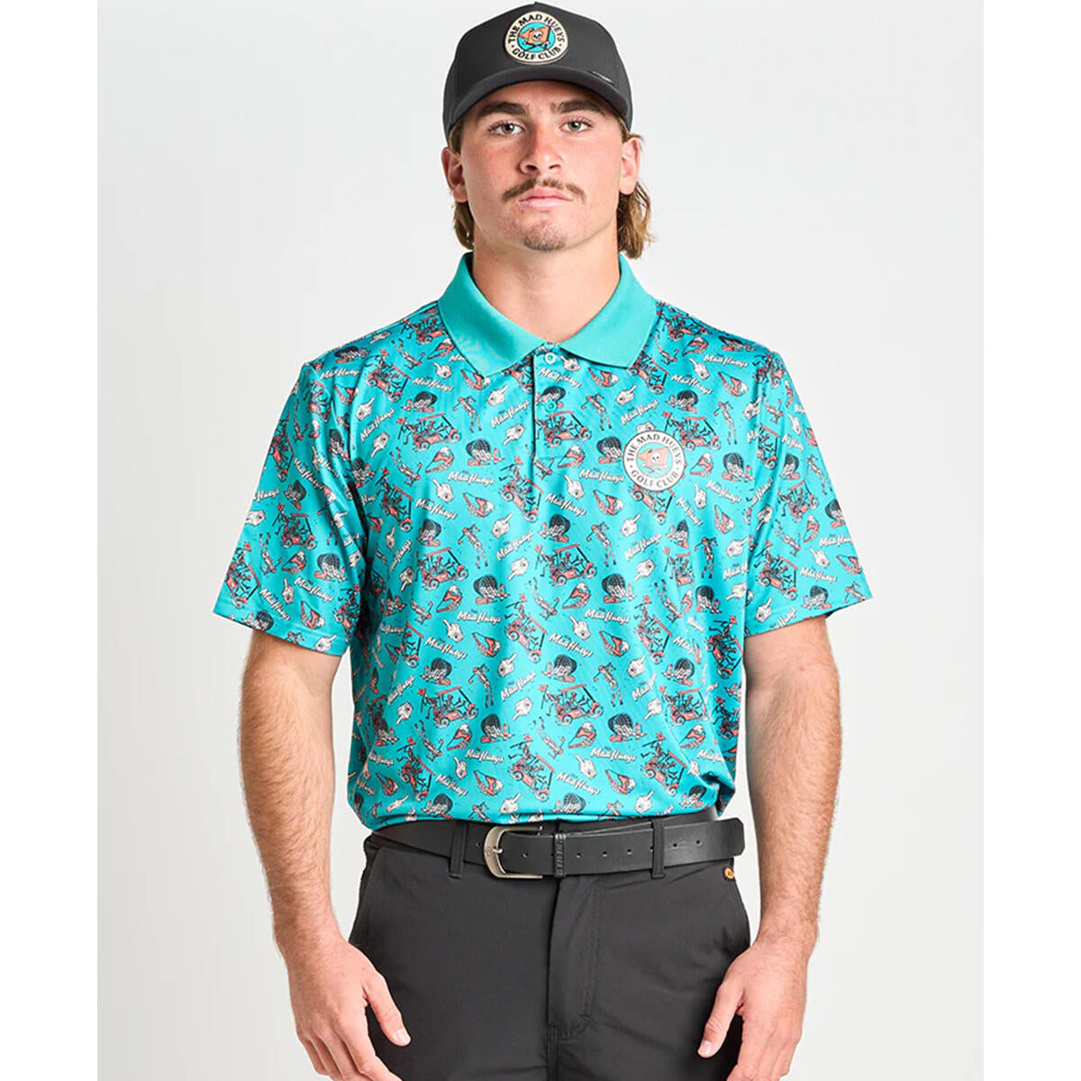 THE MAD HUEYS - GOLF SS POLO