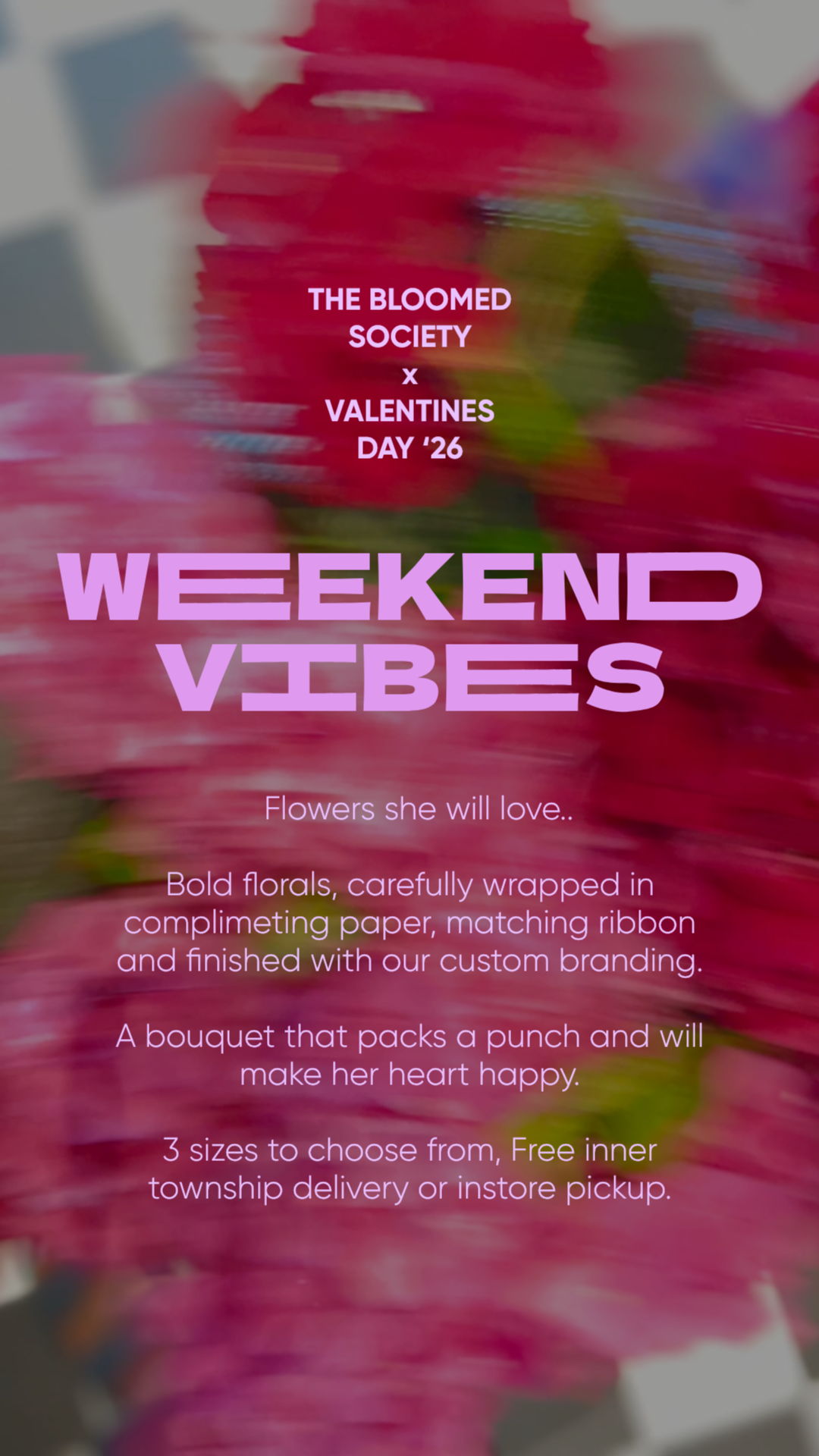 The Bloomed Society - VALENTINES DAY ‘26 Deluxe (Pink based)