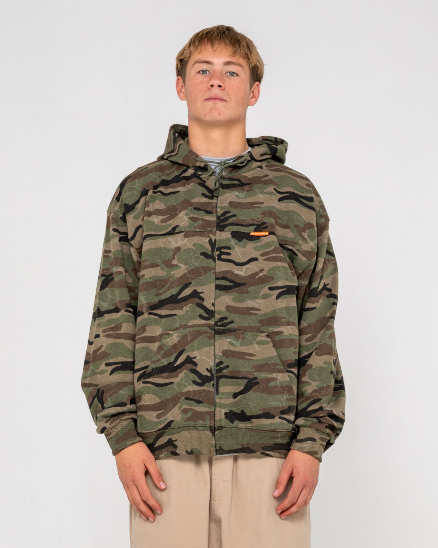 Rambo Zip Thru Hooded Fleece