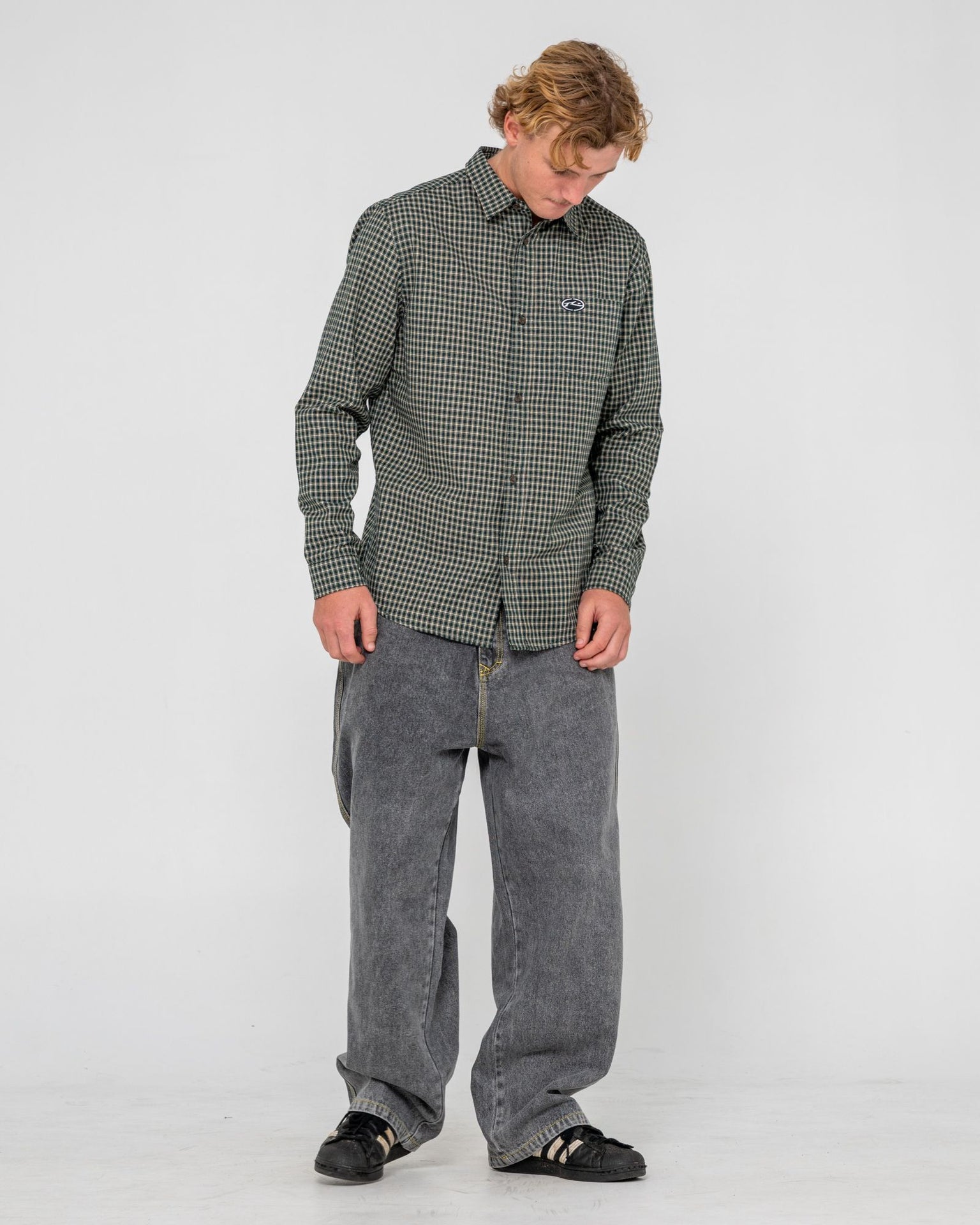 Datsun Check Long Sleeve Shirt