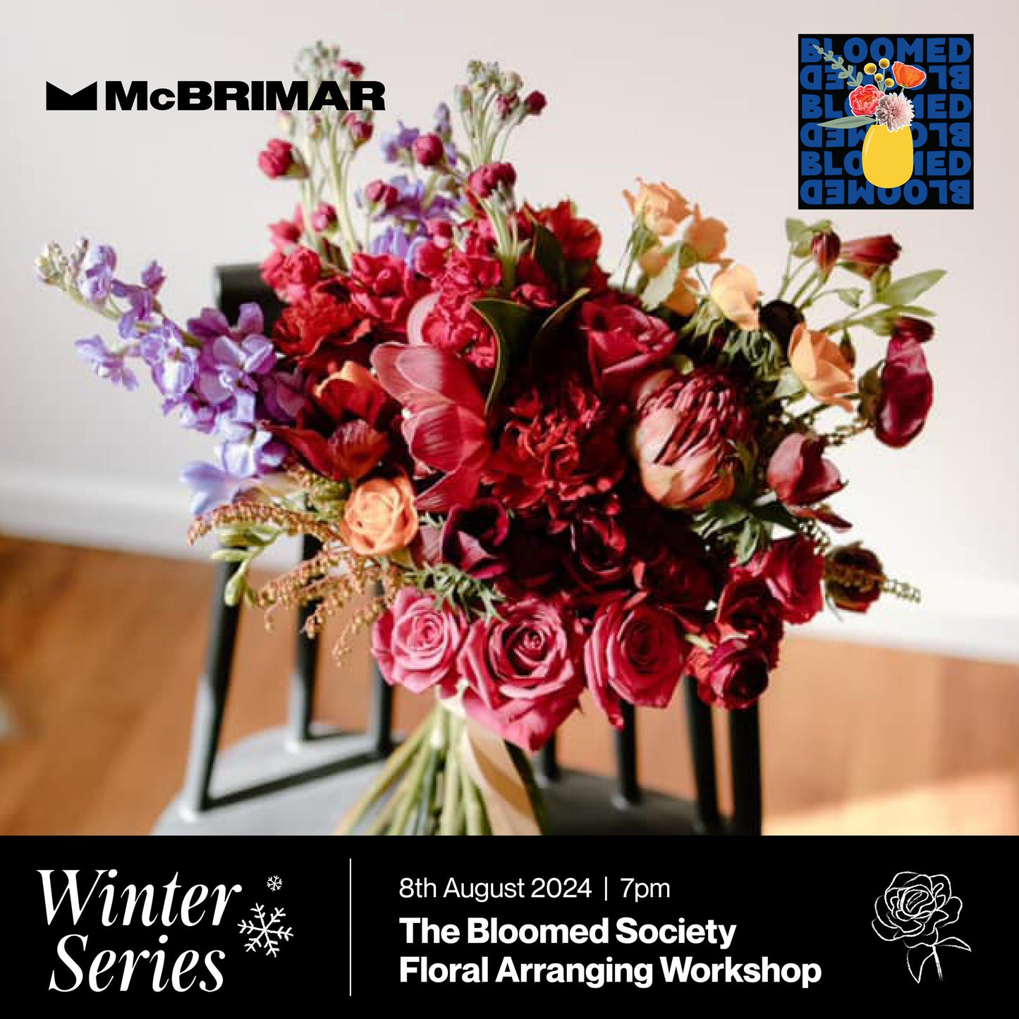 The Bloomed Society - Floral Arranging Workshop