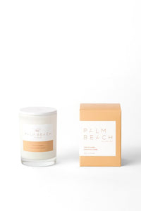 PALM BEACH Mini Candle - Lilies + Leather