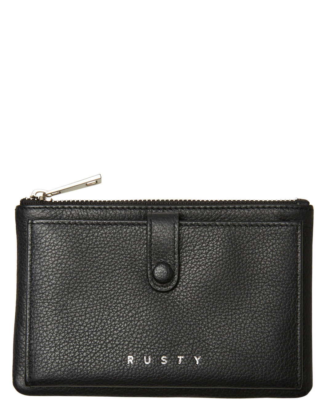 RUSTY Grace Leather Pouch - Black