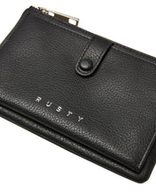 Load image into Gallery viewer, RUSTY Grace Leather Pouch - Black
