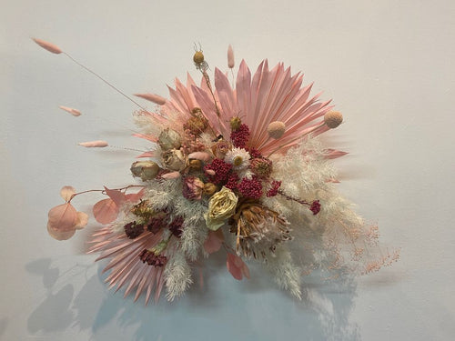 DRIED FLOWER WALL HANGING