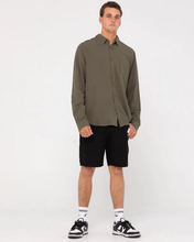 Load image into Gallery viewer, RUSTY - Overtone Long Sleeve Linen Shirt
